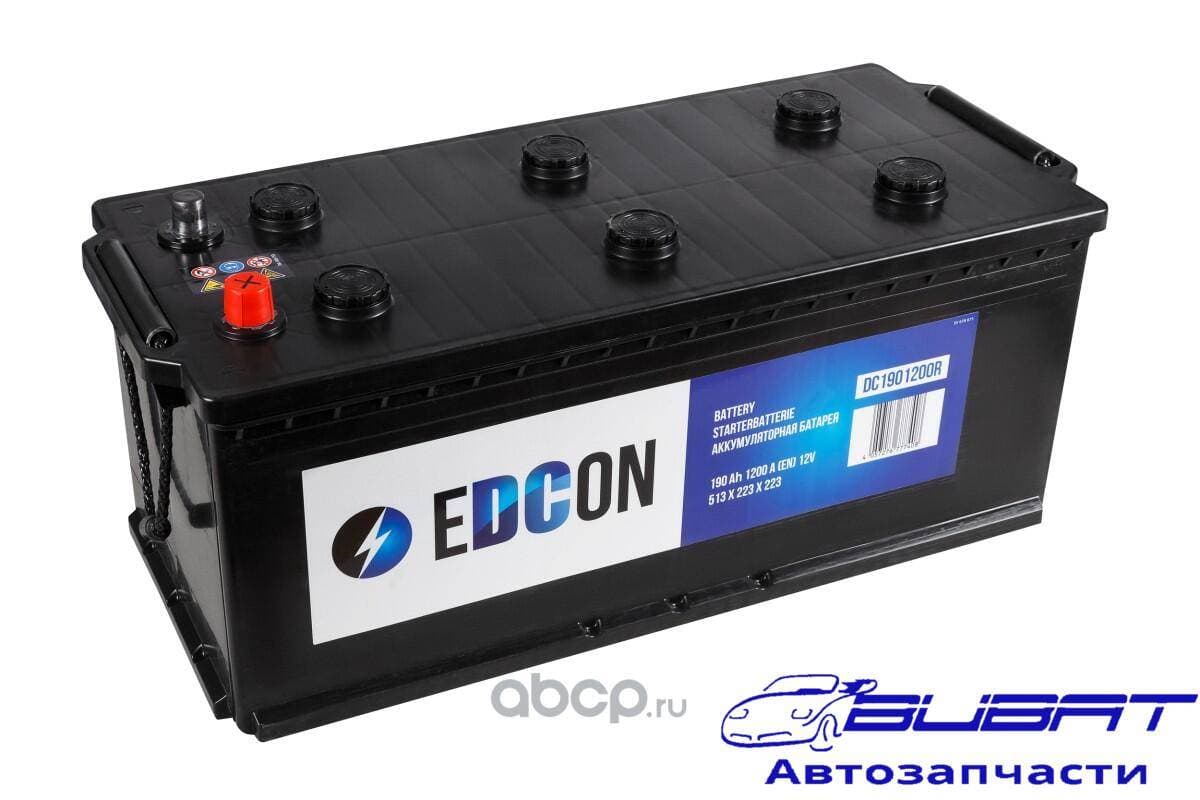 Аккумуляторная батарея! 190Ah 1200А + справа 513x223x223 B03\ DC1901200R_ 4