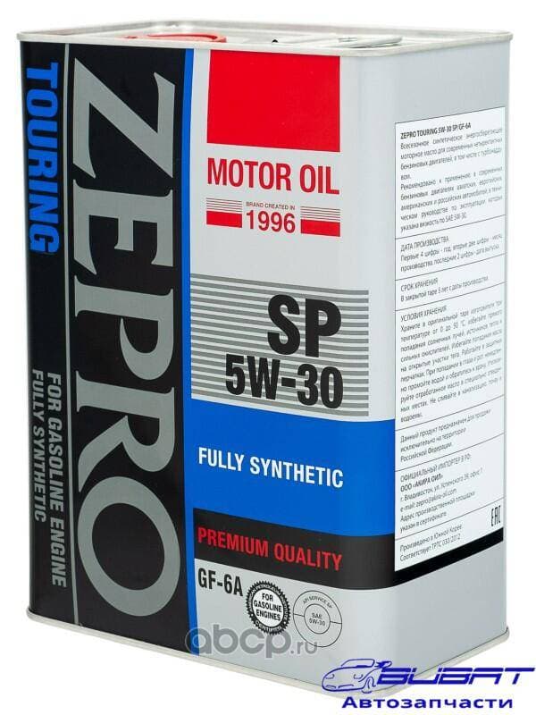 Масло моторное ZEPRO TOURING FS SP/GF-6A5W-30 4л 4251-004-0 2