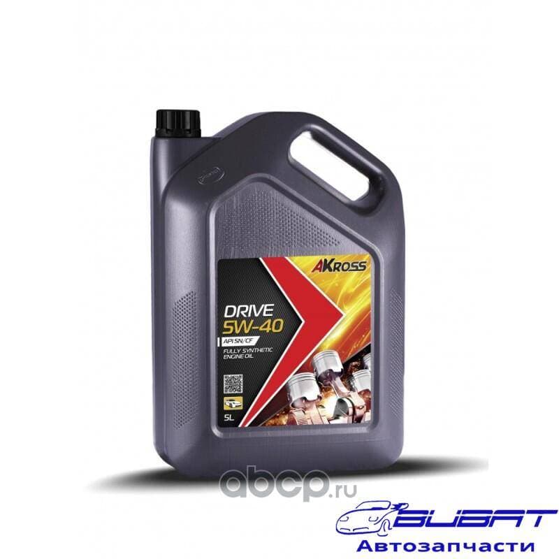 Моторное масло СИНТ AKROSS DRIVE 5W-40 SN/CF A3/B4 5 1
