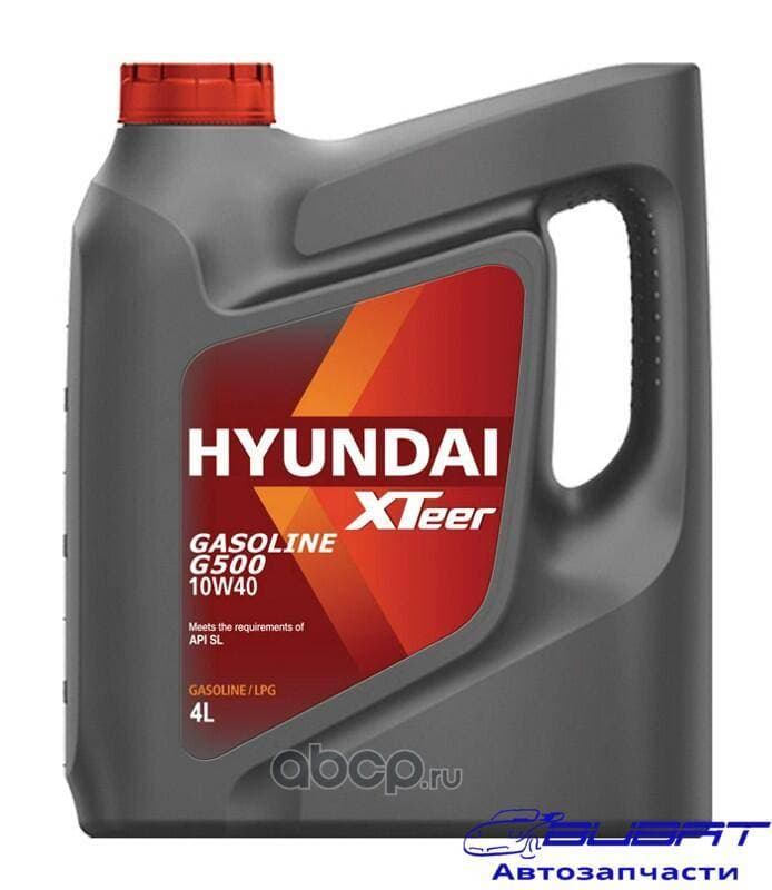 Масло моторное XTeer Gasoline G500 10W40 SL APISL 4L 1
