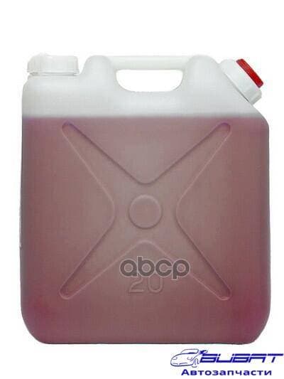 Антифриз всесезонный AKIRA COOLANT - 40°C (красный) Канистра 1