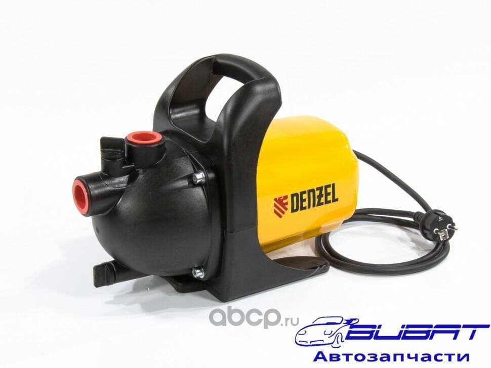 Садовый поверхностный насос GP 600, 600 Вт, 3000 л/ч, подъем 35 м, пластик Denzel 5