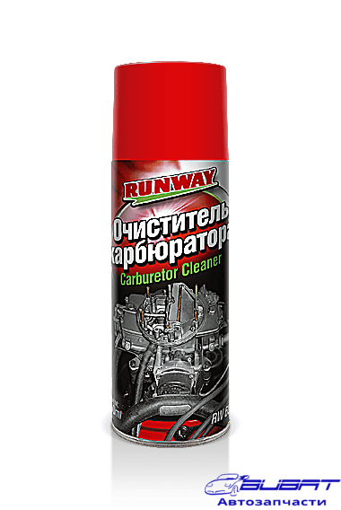 ОЧИСТИТЕЛЬ КАРБЮРАТОРА И ДРОССЕЛЯ RUNWAY АЭРОЗОЛЬ 450 МЛ. 1