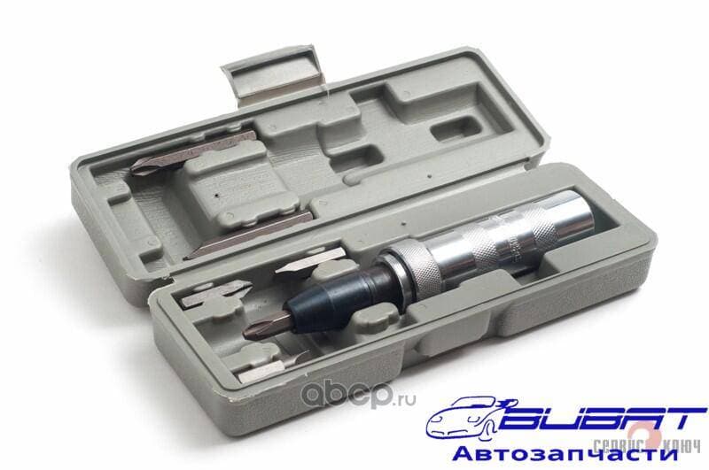 Отвертка ударная (6 насадок) - бит 8мм в упаковке: 25 1