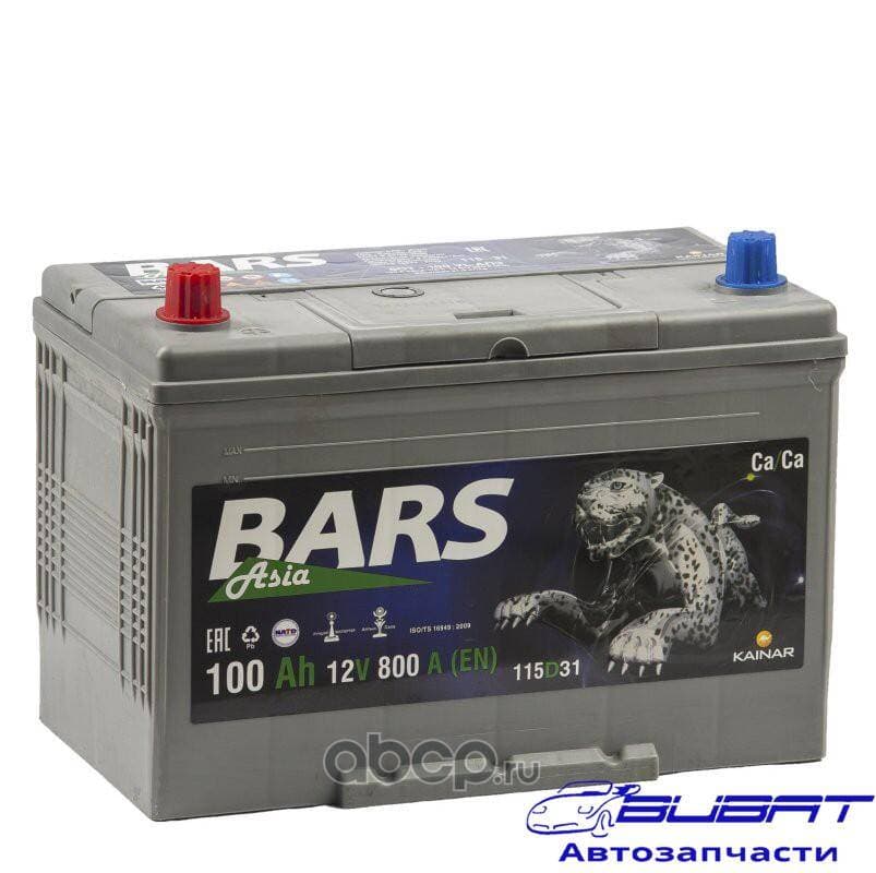 Батарея аккумуляторная 100А/ч 800А 12В прямая поляр. стандартные клеммы 1