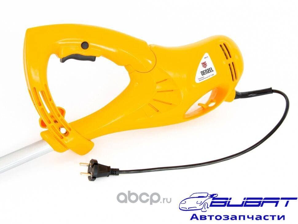 Электрический триммер-кусторез 1200 Вт, 380 мм, катушка + диск Denzel 2