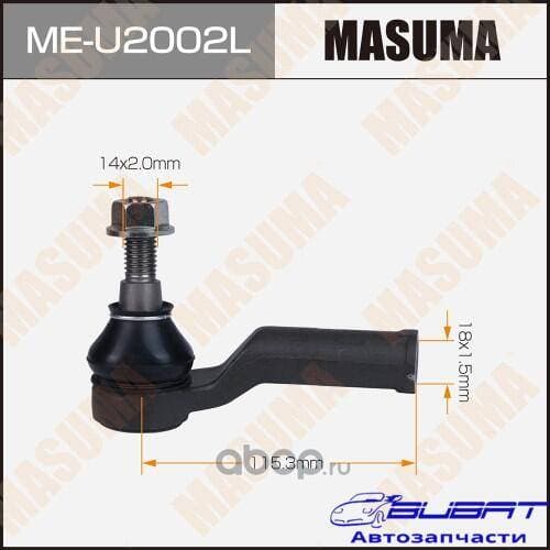 Наконечник рулевой тяги MASUMA VOLVO S60 II, S80 II, V70 III LH 1