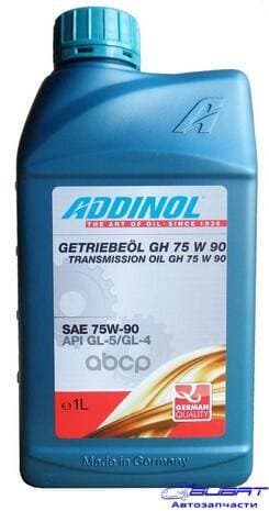 Масло трансм. МКПП,МОСТ синтетика, 75W-90 GL-4,GL-4+,GL-5 1л 2
