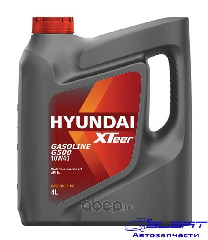 Масло моторное XTeer Gasoline G500 10W40 SL APISL 4L 2