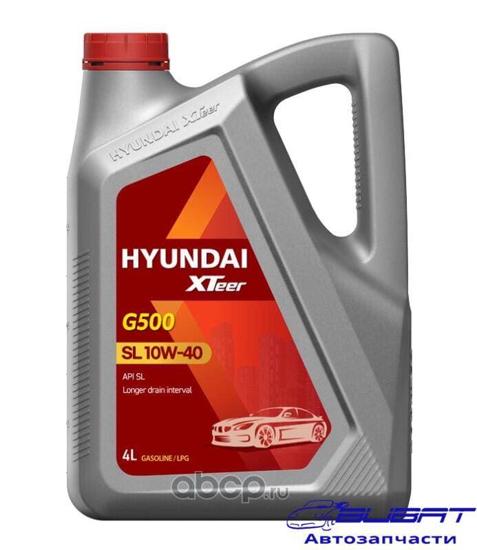 Масло моторное XTeer Gasoline G500 10W40 SL APISL 4L 4