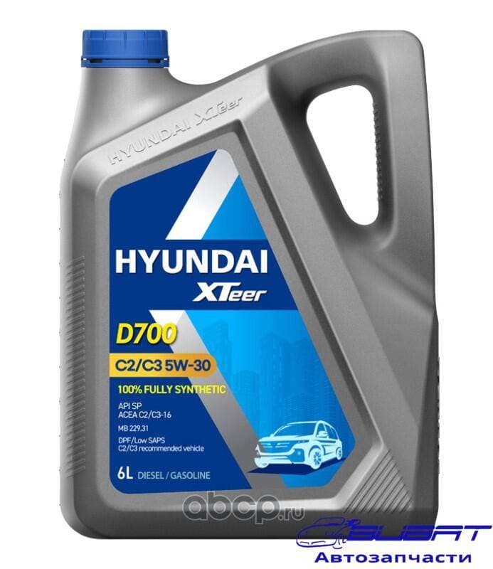 Масло моторное XTeer Diesel Ultra C3 5W30 ACEA C3, APISN, 100%SYNTH ETIC 6L 3