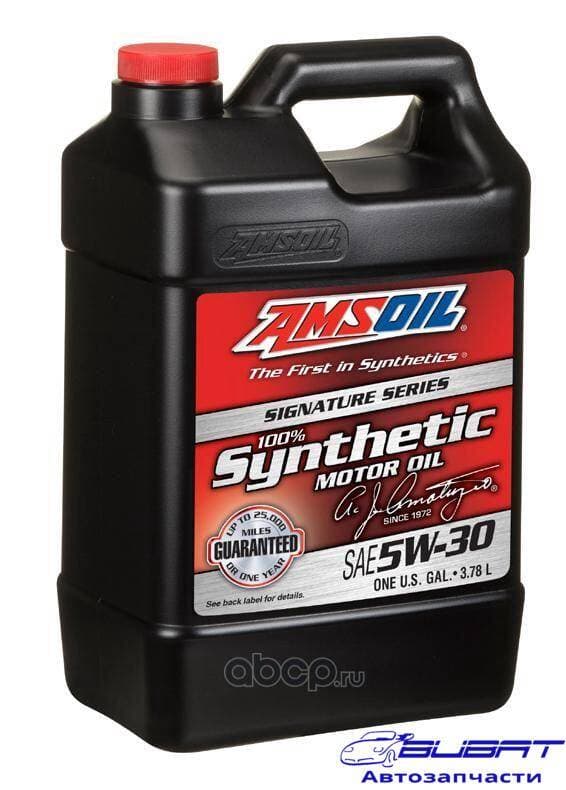 Моторное масло AMSOIL Signature Series Synthetic Motor Oil SAE 5W-30 (3,784л) 1